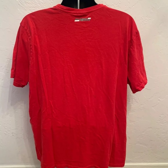 Red Scuderia Ferrari T Shirt With Emblem XXL - Picture 3 of 6